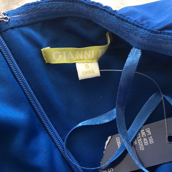 🔥NWT GIANNI BINI BLUE DRESS - Picture 2 of 3
